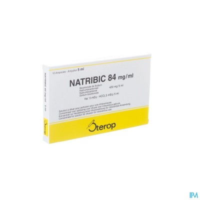 Natribic 84mg/ml 5ml Sol Inj 10