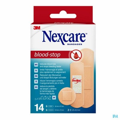 Nexcare 3m Bloodstop Assorted 14 N1714as