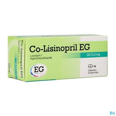 Co Lisinopril EG 20/12,5 Mg Tabl 98