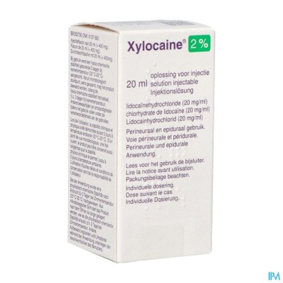 Xylocaine Inj 1x20ml 2%