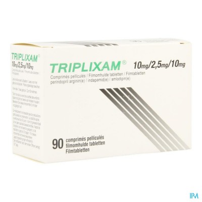 Triplixam 10mg/2,50mg/10mg Impex. Film.tabl 90 Pip