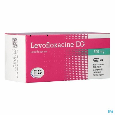 Levofloxacine EG 500Mg Tabl Filmomh 30X500Mg