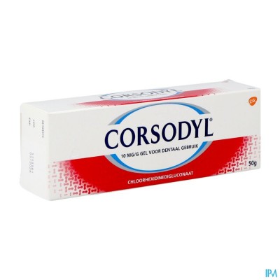 Corsodyl 10mg/g Tandgel Tube 50g