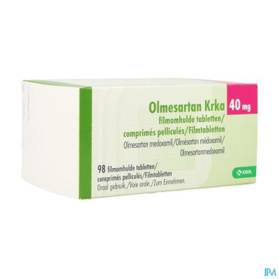 Olmesartan Krka 40mg Filmomh Tabl 98 X 40mg