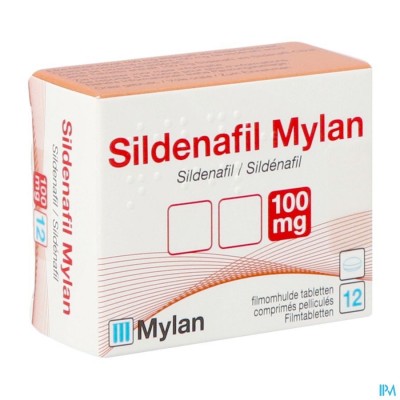 Sildenafil Viatris 100mg Filmomh Tabl 12