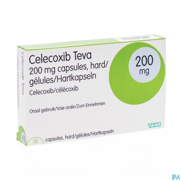 Celecoxib 200mg Teva Caps 10