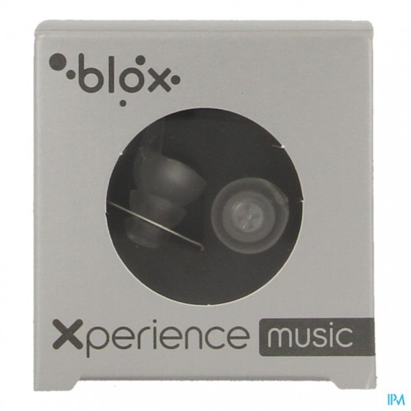 BLOX XPERIENCE MUSIC OORDOPJES TRANSPARANT 1 PAAR