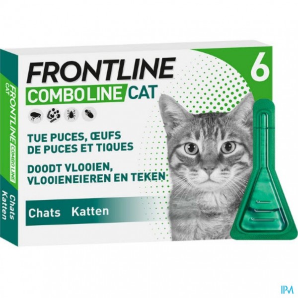 Algemeen machine Interpersoonlijk Frontline Combo Line Cat 6x0,5ml | Apotheek Sollie