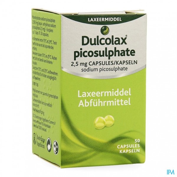 Dulcolax Picosulphate Caps 50x2,5mg
