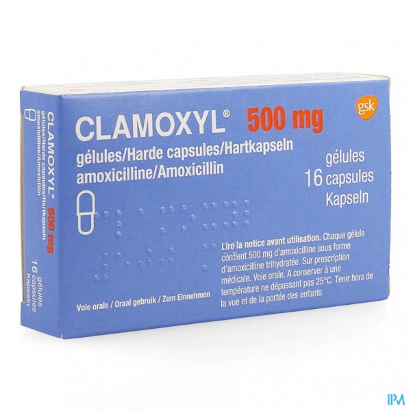 Amoxicilline 500mg prix