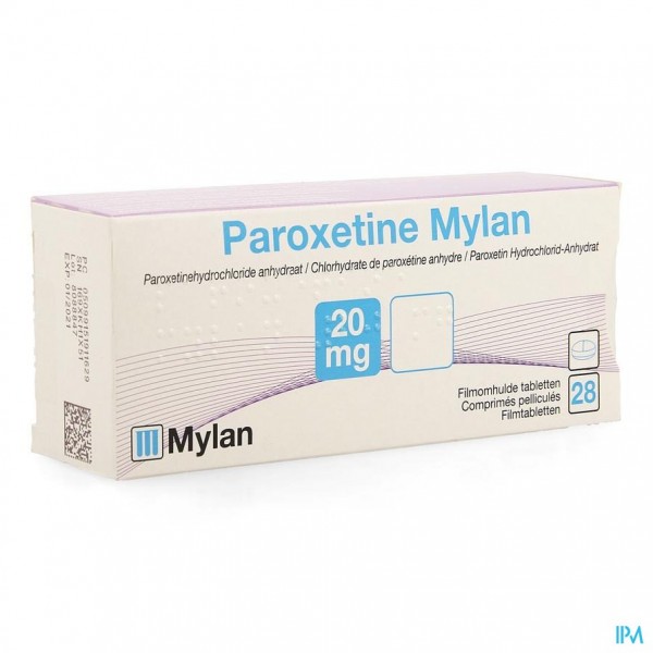 Paroxetine mylan 20 deals mg