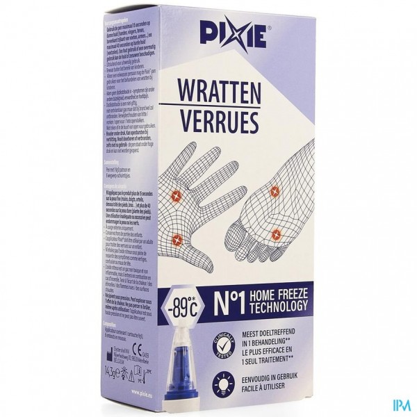 Pixie Pen 7,5g Tegen Wratten + N2o Patroon Nf