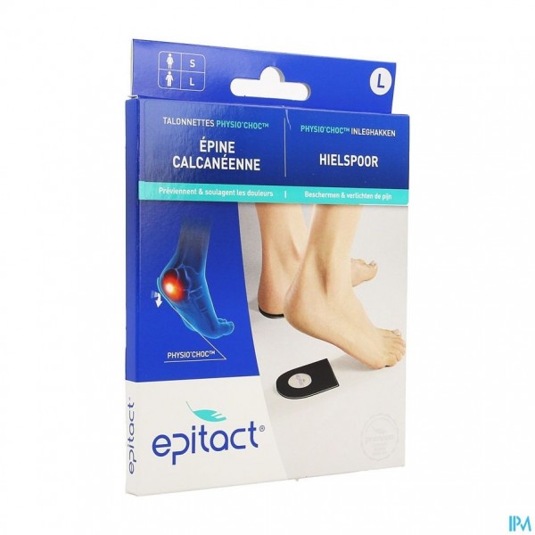 Epitact Inleghakken Physio Choc Heer 1 Paar 0662