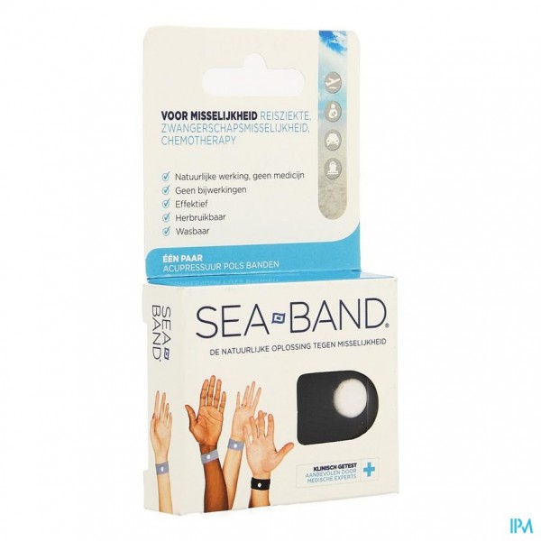 Sea Band Volwassene Armband Zwart 2