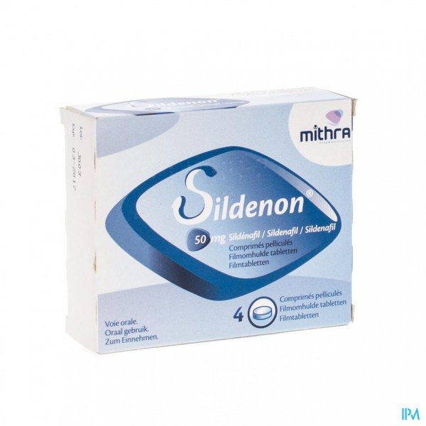 Sildenafil 50 mg 4 tabletten