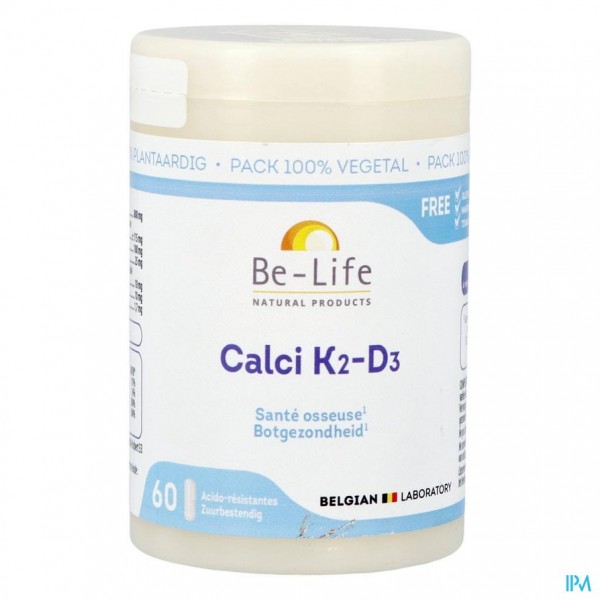 Calci K2 D3 Be Life Caps 60