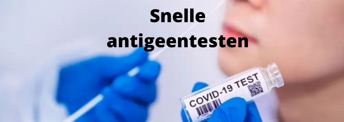 Snelle Antigeentesten in de apotheek: reizigers en evenementen 
